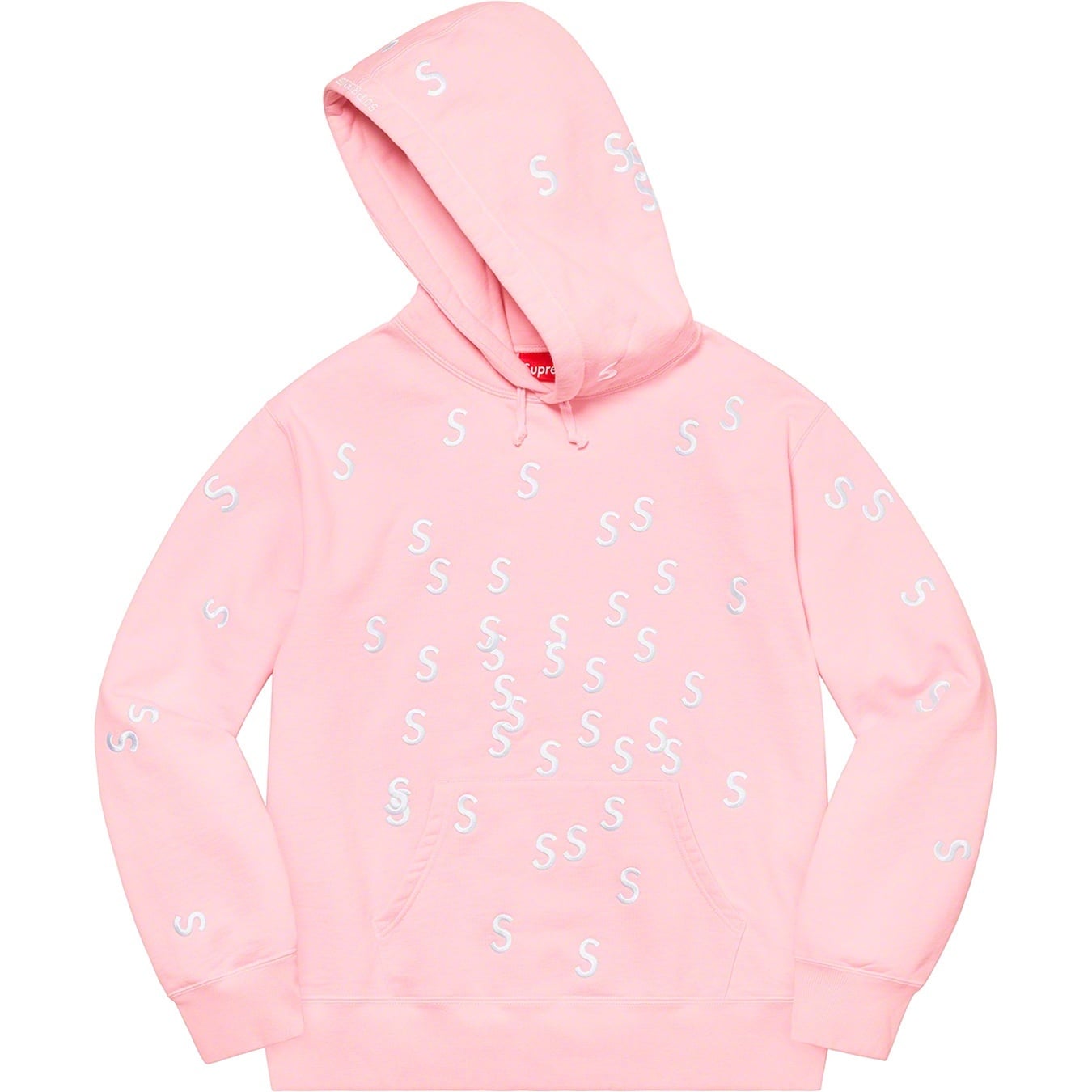 Embroidered S Hooded Sweatshirt view 3